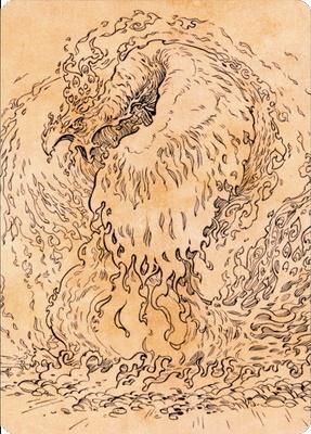 Nemesis Phoenix Art Card [Commander Legends: Battle for Baldur's Gate Art Series] | Mega City Incorporated