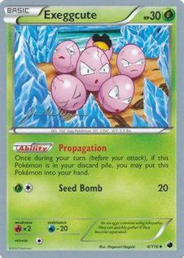 Exeggcute (4/116) (HonorStoise - Jacob Van Wagner) [World Championships 2015] | Mega City Incorporated