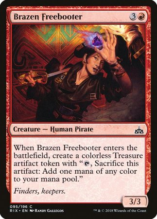 Brazen Freebooter [Rivals of Ixalan] | Mega City Incorporated