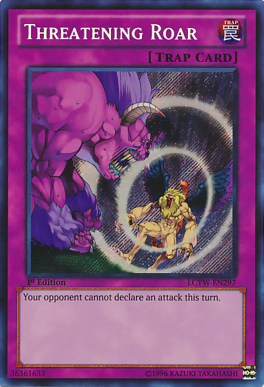 Threatening Roar [LCYW-EN297] Secret Rare | Mega City Incorporated