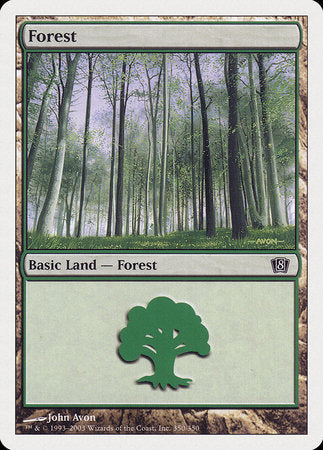 Forest (350) [Eighth Edition] | Mega City Incorporated