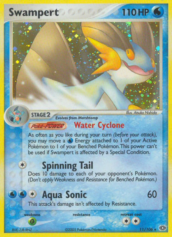 Swampert (11/106) [EX: Emerald] | Mega City Incorporated