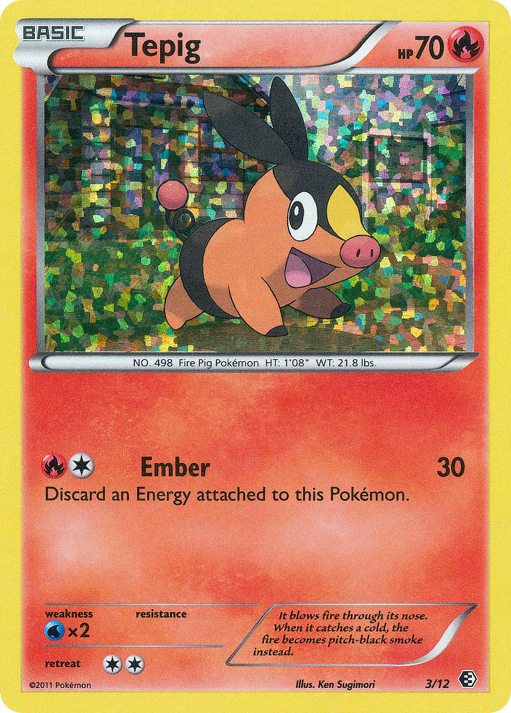 Tepig (3/12) [McDonald's Promos: 2011 Collection] | Mega City Incorporated