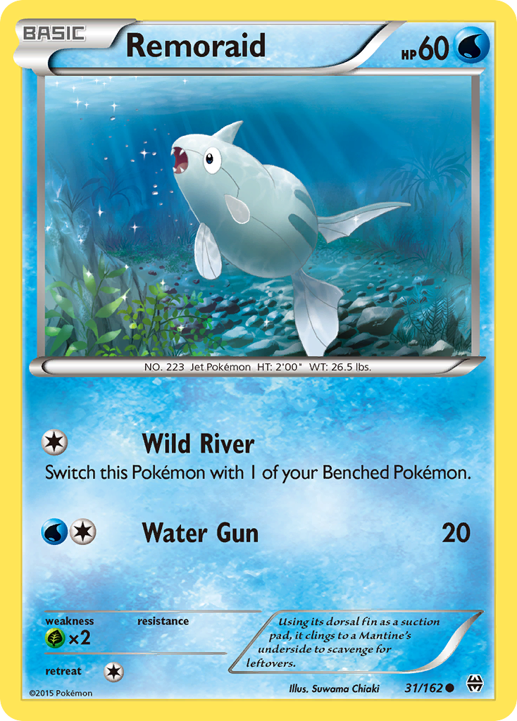 Remoraid (31/162) [XY: BREAKthrough] | Mega City Incorporated