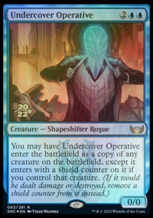 Undercover Operative [Streets of New Capenna Prerelease Promos] | Mega City Incorporated