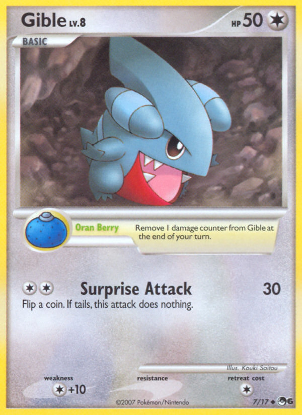 Gible (7/17) [POP Series 6] | Mega City Incorporated