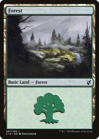 Forest (301) [Commander 2019] | Mega City Incorporated