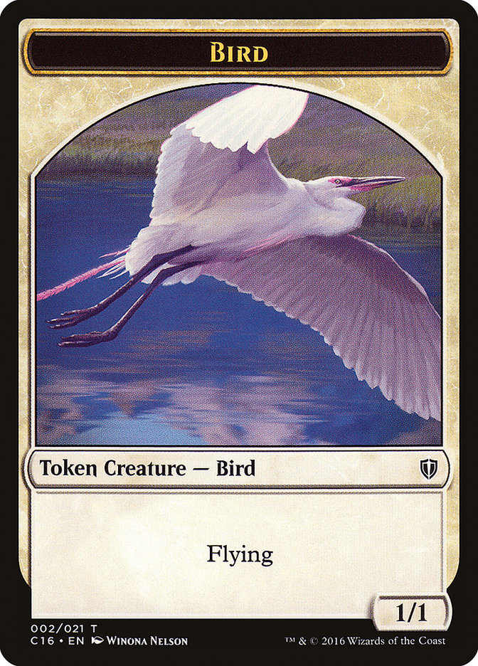 Bird (002/021) [Commander 2016 Tokens] | Mega City Incorporated