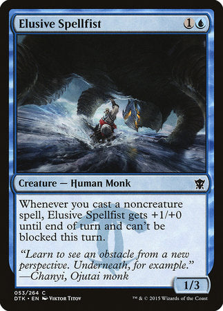 Elusive Spellfist [Dragons of Tarkir] | Mega City Incorporated