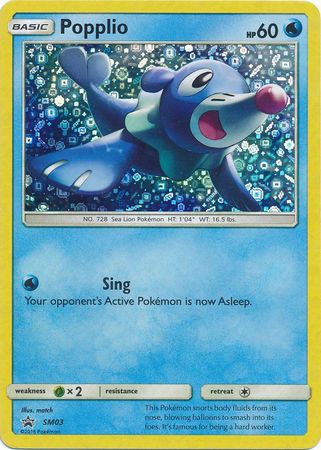 Popplio (SM03) (General Mills Promo) [Sun & Moon: Black Star Promos] | Mega City Incorporated