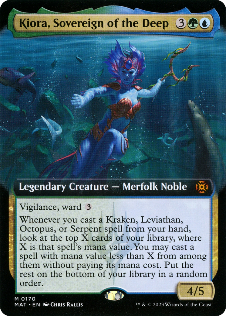 Kiora, Sovereign of the Deep (Extended Art) [March of the Machine: The Aftermath] | Mega City Incorporated