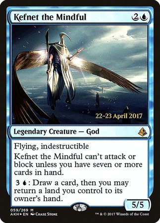 Kefnet the Mindful [Amonkhet Promos] | Mega City Incorporated