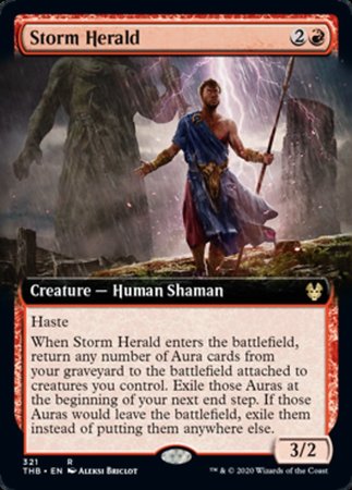 Storm Herald (Extended Art) [Theros Beyond Death] | Mega City Incorporated