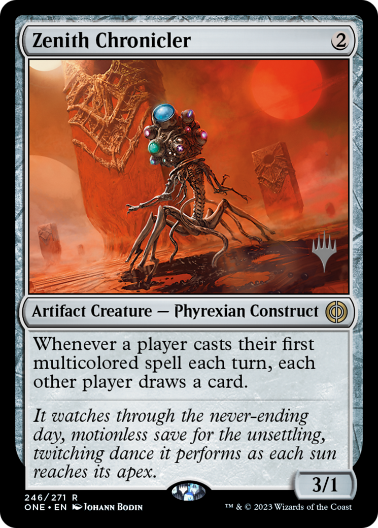 Zenith Chronicler (Promo Pack) [Phyrexia: All Will Be One Promos] | Mega City Incorporated