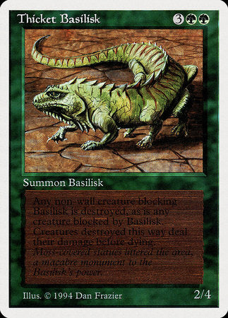 Thicket Basilisk [Summer Magic / Edgar] | Mega City Incorporated