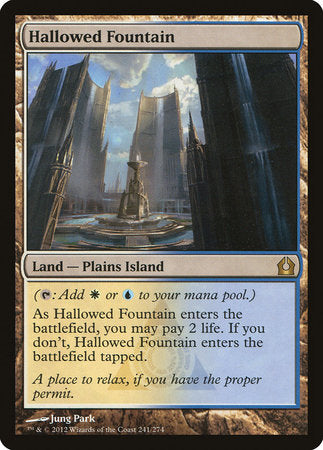 Hallowed Fountain [Return to Ravnica] | Mega City Incorporated