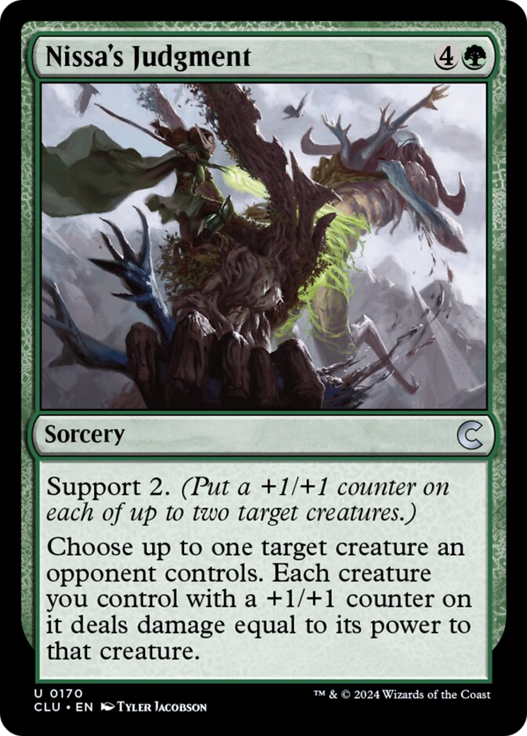 Nissa's Judgment [Ravnica: Clue Edition] | Mega City Incorporated