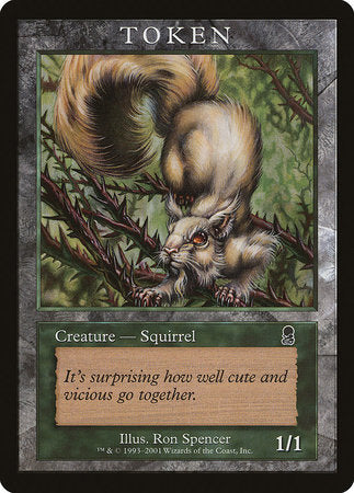 Squirrel Token (Odyssey) [Magic Player Rewards 2002] | Mega City Incorporated