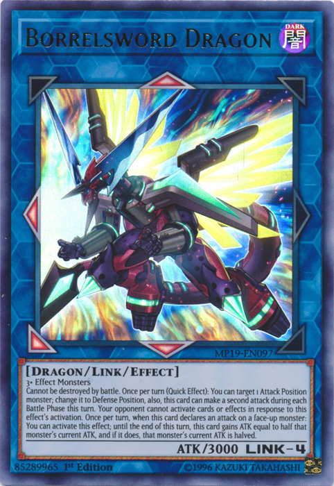 Borrelsword Dragon [MP19-EN097] Ultra Rare | Mega City Incorporated