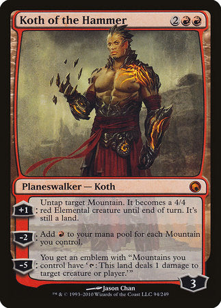 Koth of the Hammer [Scars of Mirrodin] | Mega City Incorporated