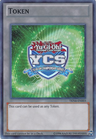 Yu-Gi-Oh Championship Series Token (Green) [TKN4-EN003] Super Rare | Mega City Incorporated