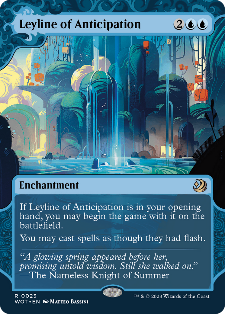 Leyline of Anticipation [Wilds of Eldraine: Enchanting Tales] | Mega City Incorporated