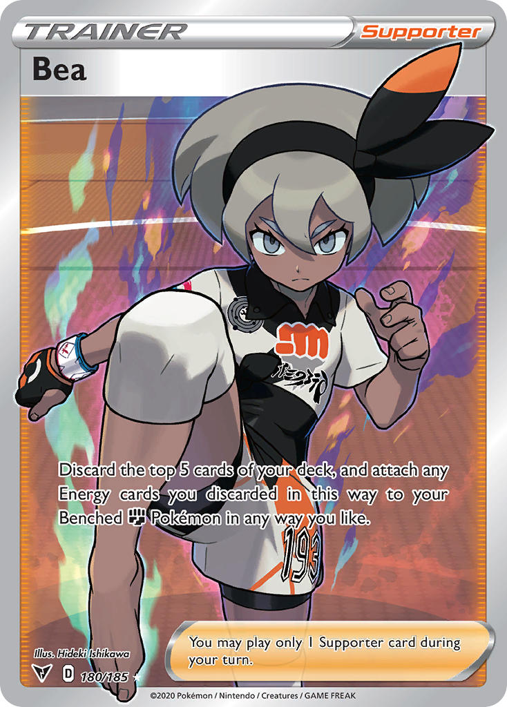 Bea (180/185) [Sword & Shield: Vivid Voltage] | Mega City Incorporated