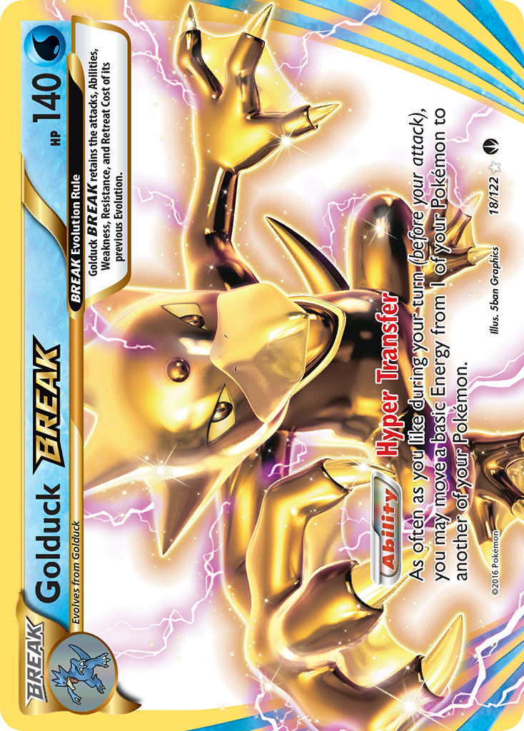 Golduck BREAK (18/122) [XY: BREAKpoint] | Mega City Incorporated