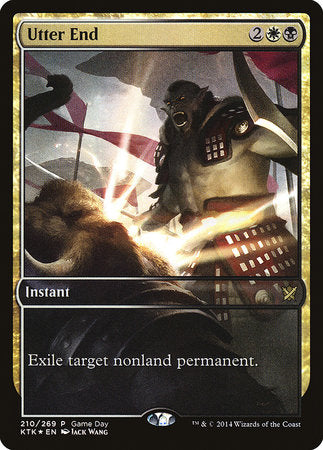 Utter End [Khans of Tarkir Promos] | Mega City Incorporated