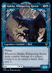 Alrund, God of the Cosmos // Hakka, Whispering Raven (Showcase) [Kaldheim] | Mega City Incorporated