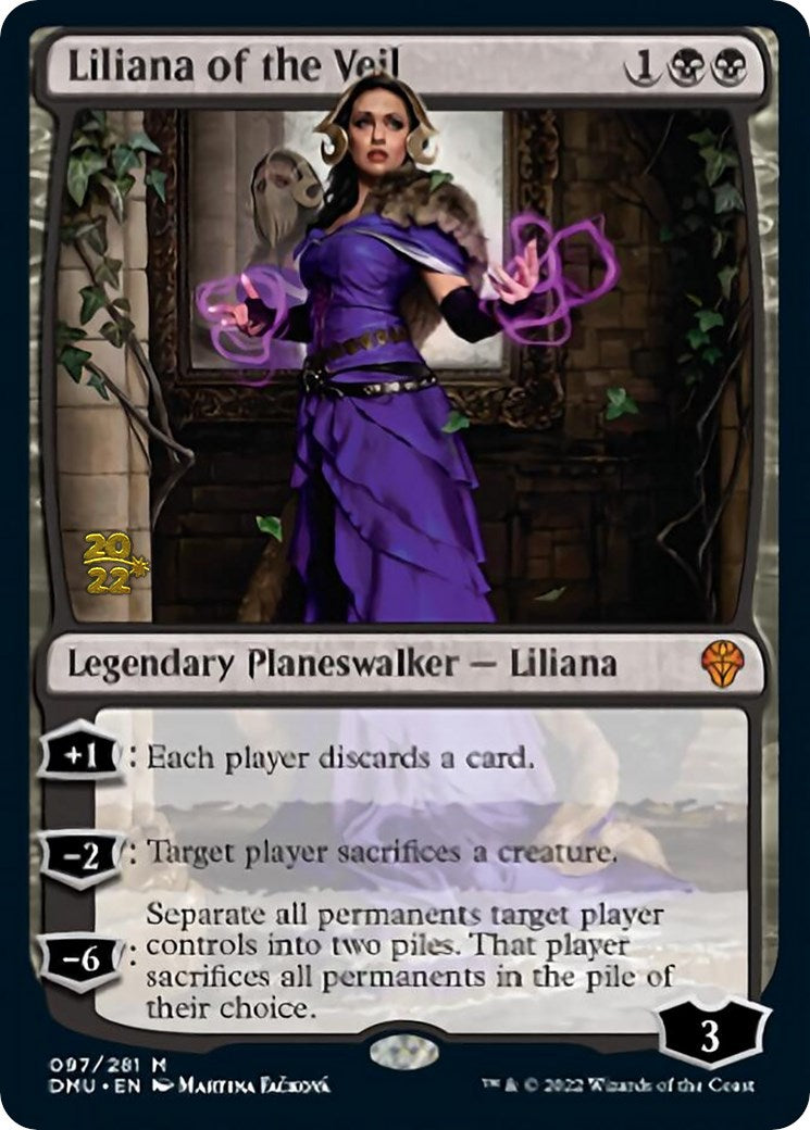 Liliana of the Veil [Dominaria United Prerelease Promos] | Mega City Incorporated