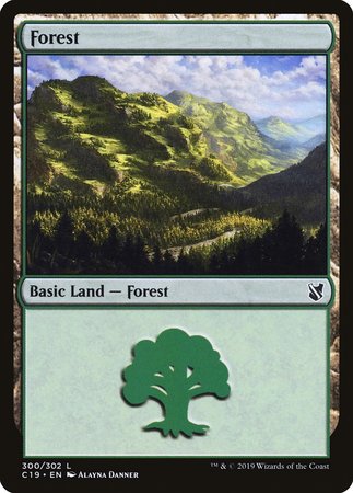 Forest (300) [Commander 2019] | Mega City Incorporated