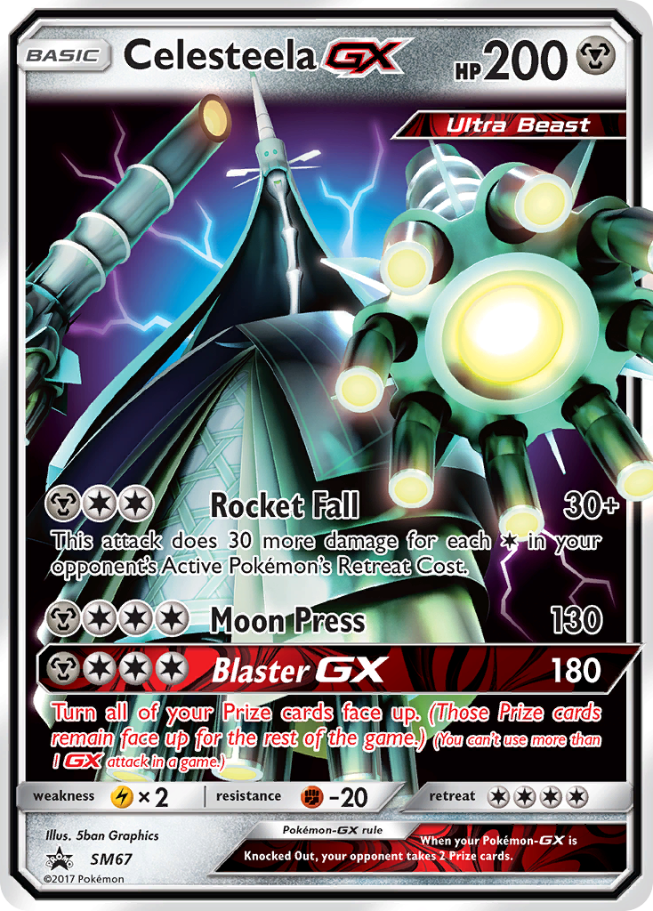 Celesteela GX (SM67) [Sun & Moon: Black Star Promos] | Mega City Incorporated