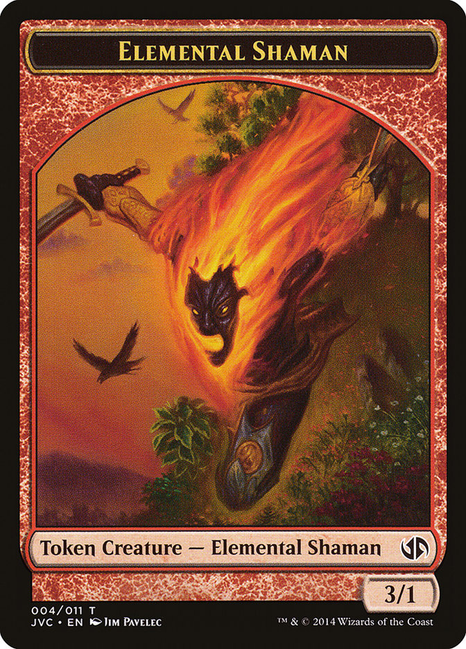 Elemental Shaman Token (Jace vs. Chandra) [Duel Decks Anthology Tokens] | Mega City Incorporated