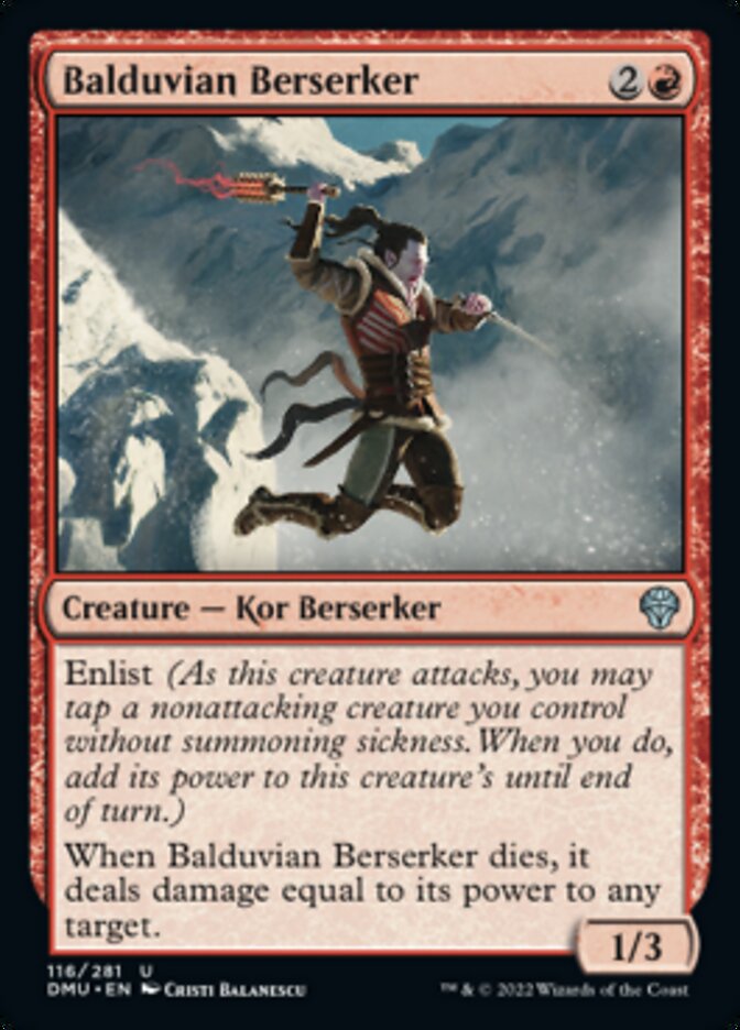 Balduvian Berserker [Dominaria United] | Mega City Incorporated