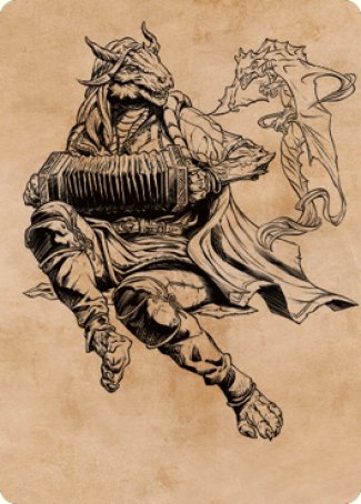 Korlessa, Scale Singer Art Card [Commander Legends: Battle for Baldur's Gate Art Series] | Mega City Incorporated
