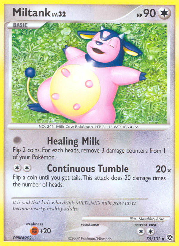 Miltank (55/132) [Diamond & Pearl: Secret Wonders] | Mega City Incorporated