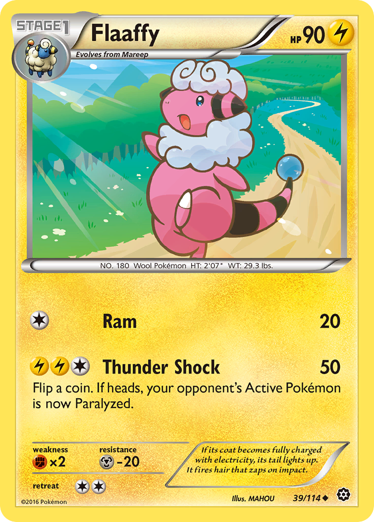 Flaaffy (39/114) [XY: Steam Siege] | Mega City Incorporated