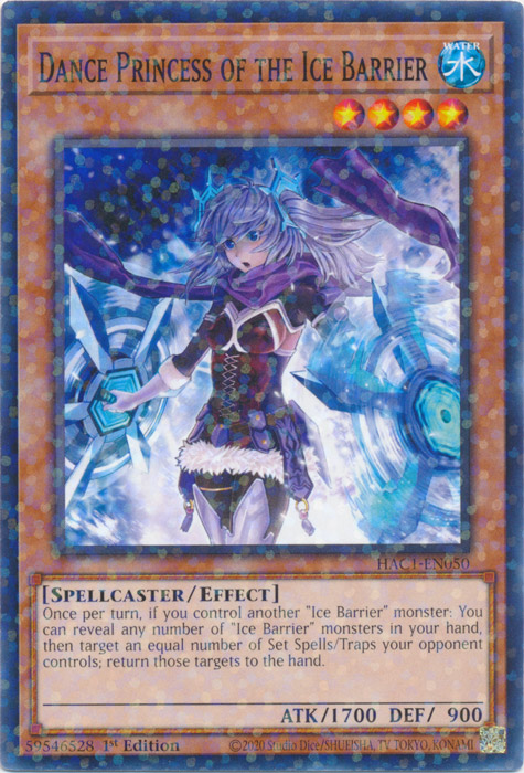 Dance Princess of the Ice Barrier (Duel Terminal) [HAC1-EN050] Common | Mega City Incorporated