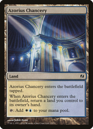 Azorius Chancery [Duel Decks: Venser vs. Koth] | Mega City Incorporated