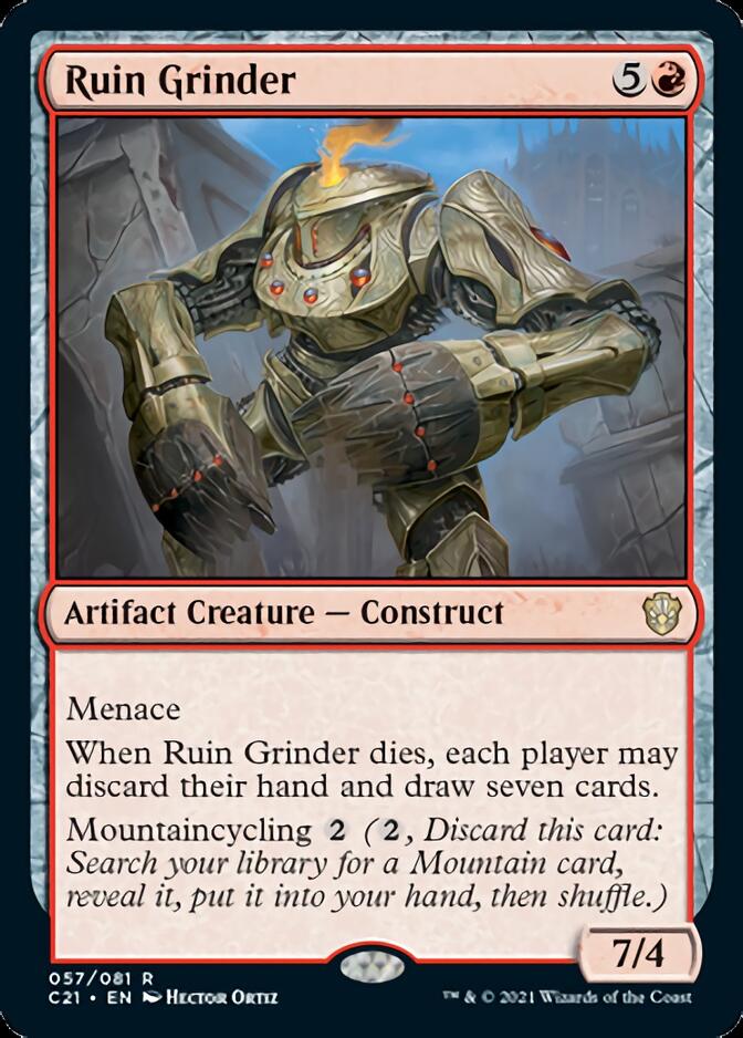 Ruin Grinder [Commander 2021] | Mega City Incorporated