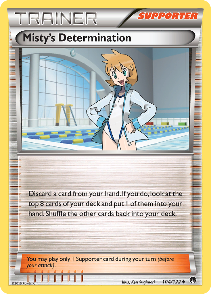 Misty's Determination (104/122) [XY: BREAKpoint] | Mega City Incorporated