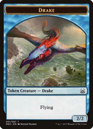 Drake Token [Duel Decks: Mind vs. Might Tokens] | Mega City Incorporated