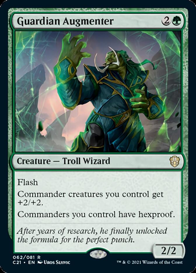 Guardian Augmenter [Commander 2021] | Mega City Incorporated
