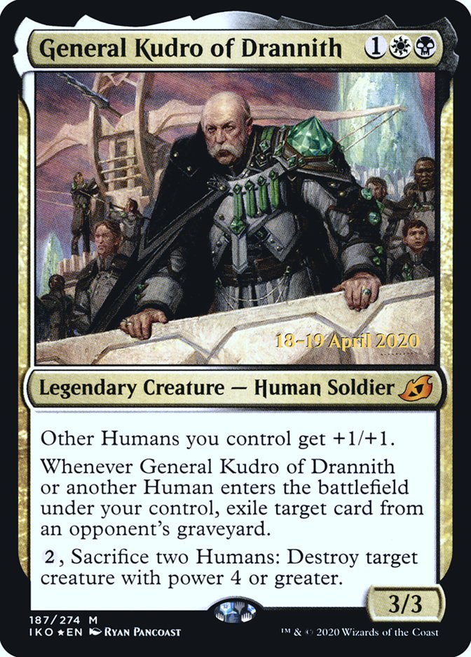 General Kudro of Drannith  [Ikoria: Lair of Behemoths Prerelease Promos] | Mega City Incorporated