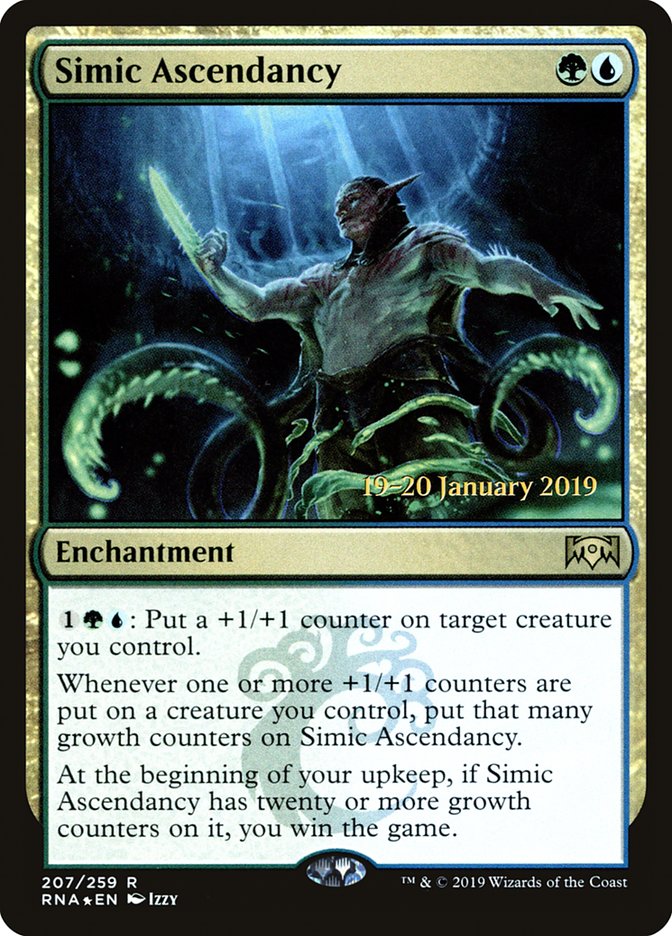 Simic Ascendancy [Ravnica Allegiance Prerelease Promos] | Mega City Incorporated