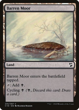 Barren Moor [Commander 2018] | Mega City Incorporated