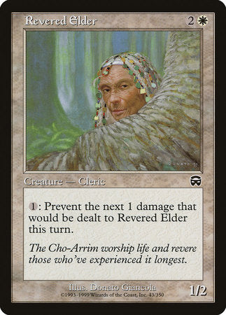 Revered Elder [Mercadian Masques] | Mega City Incorporated