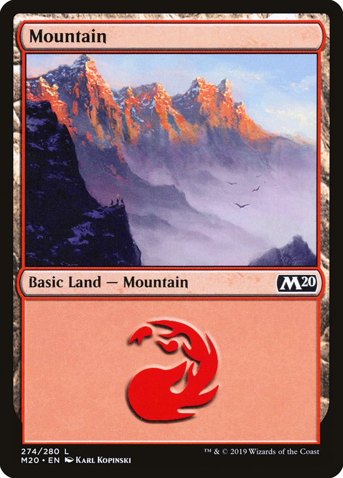 Mountain (#274) [Core Set 2020] | Mega City Incorporated