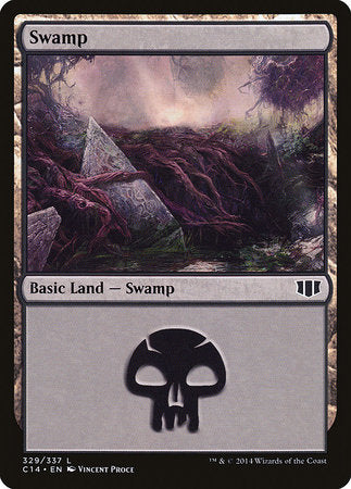 Swamp (329) [Commander 2014] | Mega City Incorporated